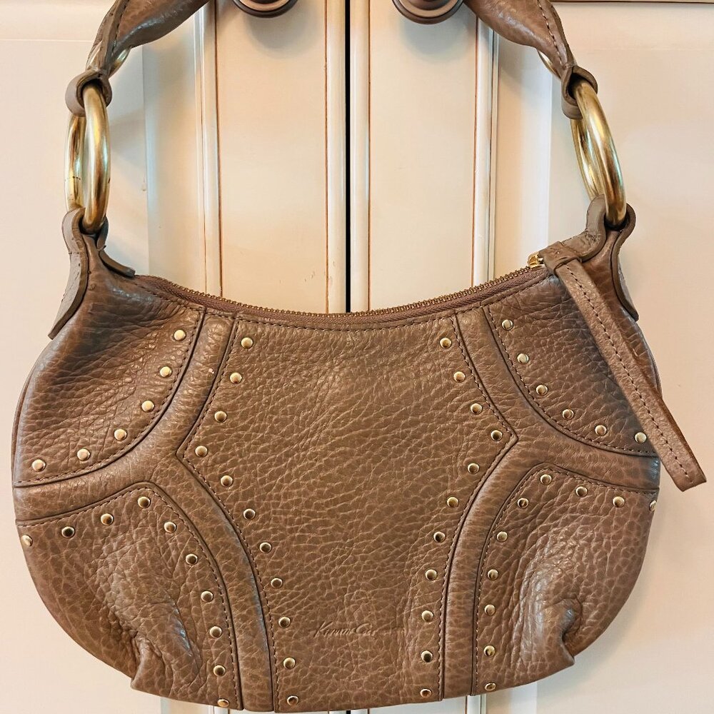 Kenneth Cole New York Studded Leather Handbag